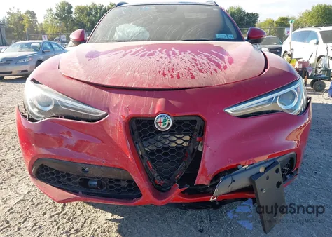 2018 Alfa Romeo Stelvio Ti Sport Awd from USA, damaged, VIN ZASFAKNN2J7B87099